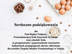 Warsztaty kulinarne w Domu Seniora, 19.10.2018 r.